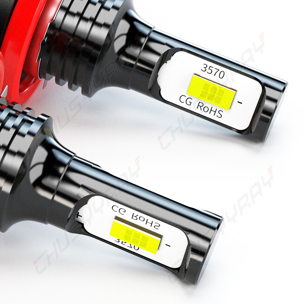 For Kawasaki Ninja ZX10R 2006 2007-2011 LED H9 H11 Headlight Bulbs