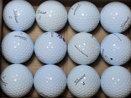 (30) Titleist (2023/24) Pro V1 5A Mint Used Golf Balls **FREE SHIPPING** - Picture 5 of 7