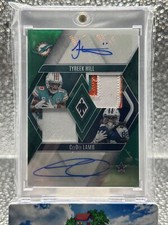2023 Panini Phoenix Tyreek Hill/CeeDee Lamb Dual Patch Auto 17/25 SP Green