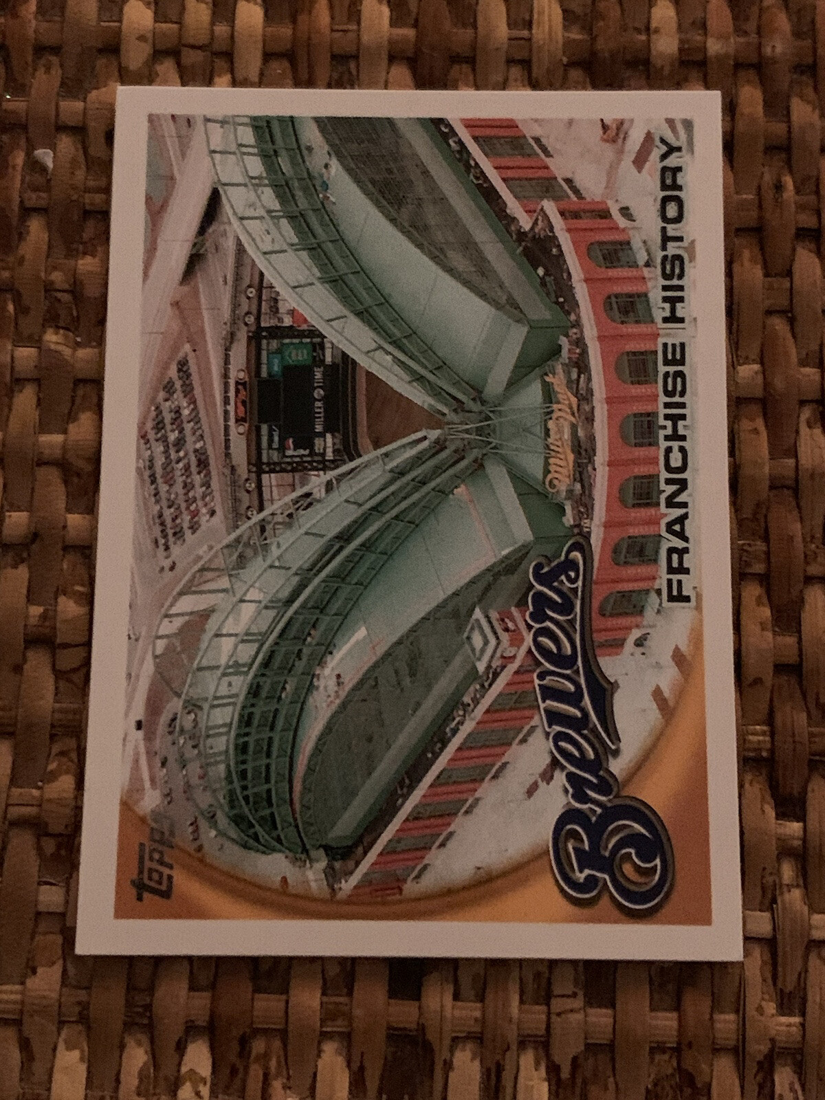 2010 Topps Baseball Franchise History Milwaukee Brewers Card 72 eBay