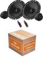 Lautsprecher Boxen Einbaupaket Front JBL Stage2 64CFS Passend FüR Volvos60 P24 |