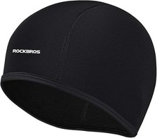 ROCKBROS Skull Cap Winter Cycling Cap Windproof Fleece Thermal Hat Helmet Liner