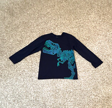 The Children's Place Boys Dinosaur Pajama Set Size 10/12 2-Piece Blue/Green