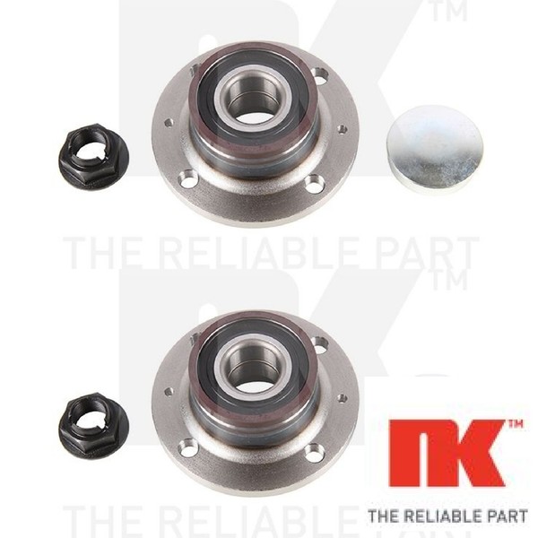 2X Radlagersatz Nk 763629 2 Radlager Satz Links Rechts FüR Opel-image