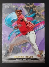 2023 Topps Inception Purple 056/150 Brayan Bello #56 Rookie Boston Red Sox