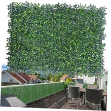 Artificial Boxwood Grass Wall Backdrop: 24 X 16 in 24P (64 16"X24" 24P Green