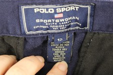 Vintage Ralph Lauren Polo Sport Sportswoman Navy Trouser Pants Size 12