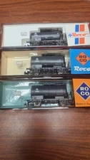 Roco 3 tank cars vtg, idem Arnold, Fleischmann, Piko
