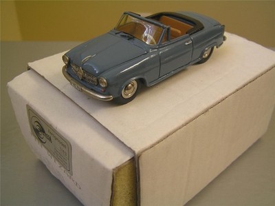 Tin Wizard #154 FM Borgward Isabella Cabriolet 1955 made in W. Germany 1/43 NMIB