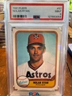 1981 Fleer #57 NOLAN RYAN (HOF) PSA 9 MINT Houston ASTROS - Centered!