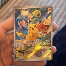 Pokémon TCG Pikachu Sv: Scarlet & Violet Promo Cards 027 Promo Holo
