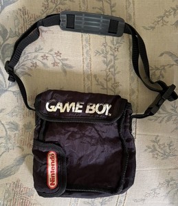 Official Vintage Nintendo Game Boy Pocket Carrying Travel Case Pouch Bag DS 3DS
