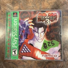 Tekken 3 Greatest Hits NAMCO Sony Playstation 1 PS1 condition COMPLETE!
