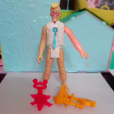 Prototype The Real Ghostbusters Fright Features Egon Spengler Figure Test Shot