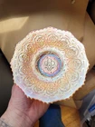 Nice Fenton Carnival Glass Marigold Small Persian Medallion Plate