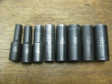Matco Tools BDP 3/8" Drive SAE Deep Impact Socket 10 Piece Set