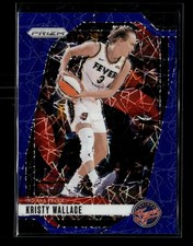 2024 Panini Prizm WNBA Kristy Wallace Blue Velocity Prizms #133