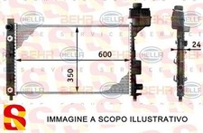 MOTORRADIATOR MERCEDES KLASSE A (W168) BEHR HELLA 8MK376713041 Neu