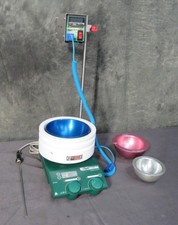 Chemglass OptiChem Digital Hot Plate Stirrer with 3 Reaction Blocks, Temp Probe