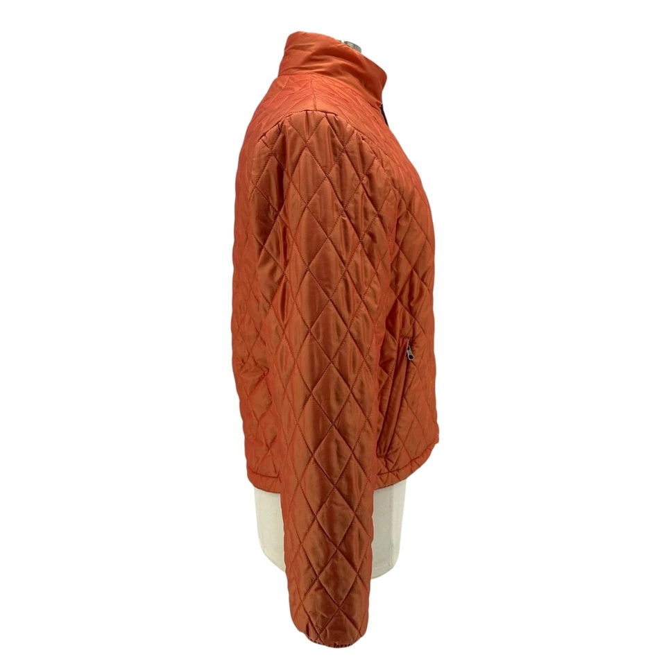 Chaqueta mediana para mujer Marmot Primaloft acolchada naranja forrada de vellón Foto 3 de 4