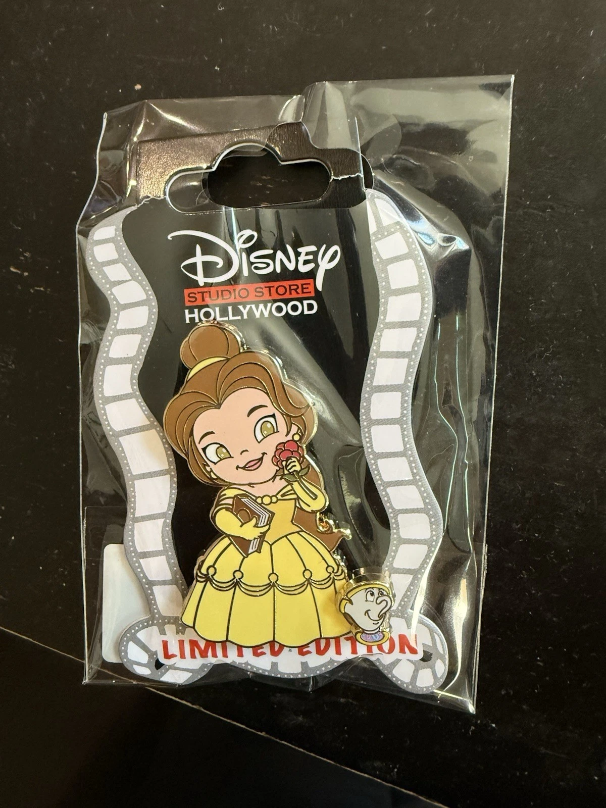 DSSH Disney Pin 2025 Princess Series Belle Beauty And The Beast LE 400