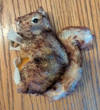 Steiff Disney WDP Perri Squirrel w/Pinecone 1960s Mohair Missing Tag..Free Ship