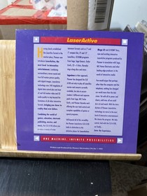 Vintage Pioneer Laseractive ZOOM Mini Laser Video Disc Magazine #7 October 1993