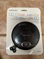 Memorex MD6451BLK Personal Portable CD Player New Sealed w/ Earbuds