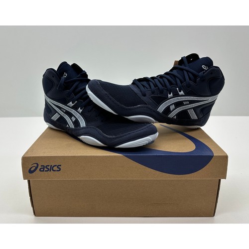 Asics Men's Snapdown 4 Wrestling Shoes Midnight/Cool Grey Size 7 NIB #00S