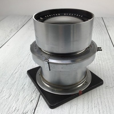 Wollensak Veritar 10 Inch 254mm f6 Lens in Alphax Shutter Used Fair