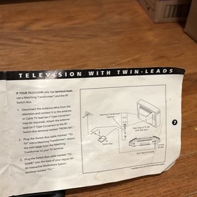 Atari Jaguar Console User Guide Manual Vtg Retro Gaming OEM Users Guide