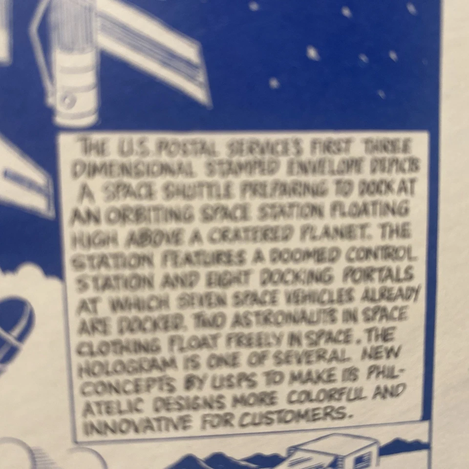 RUSSIA-USA SEA CONFERENCE ON USPS FIRST 3 DIMENSIAL STAMPED ENVELOPE USS BELKNAP - Image 4 of 4