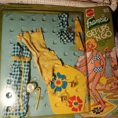 Barbie / Francine   - 1973- #7710 . Beach Get Up N Go - Nvb / Nrfb - Photo 1/3
