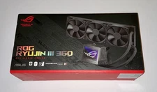 NEW* ASUS ROG Ryujin III 360 all-in-one liquid CPU cooler  3.5" LCD 120MM AIO