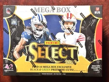 2023 SELECT 🏈 MEGA Box Black & Green, Look for AUTOs, ZEBRA, CJ STROUD ROOKIE
