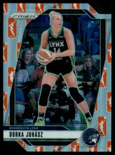 2024 Panini Prizm WNBA #123 Dorka Juhasz WNBA Logo Prizms