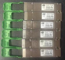 Lot of 6 Cisco QSFP-100G-CWDM4-S 10-3145-02 Transceiver W/Hologram