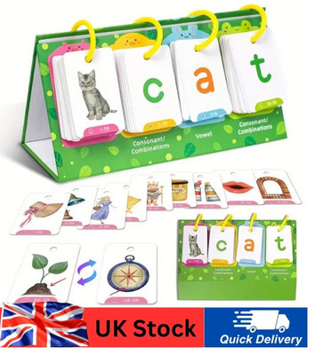 Alphabet Phonetik Tasche 27 Lernkarten abwischbar ABC Frühlernset für Kinder