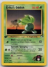 Erika's Oddish (78) 078/132 G1 1st Edition LP