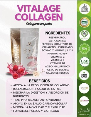 Vital health VITALAGE COLLAGEN W/ Bone Broth Sealed! Exp 07/2027