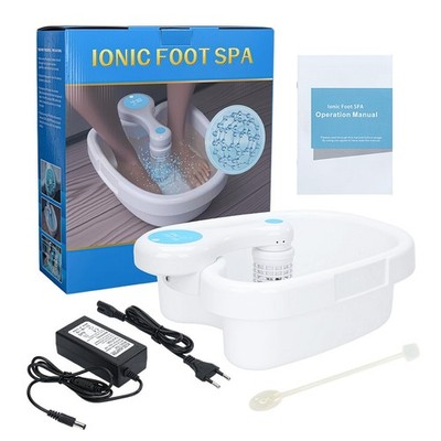 ionic foot detox machine Cleanse Spa Ion Kit Machine W/Tub Basin Array For Home
