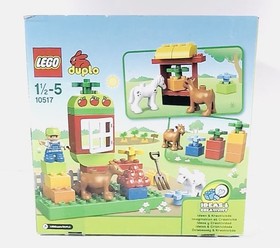 LEGO Duplo (10517) My First Garden (2013 Retired) Horse Goat Treehouse Gift