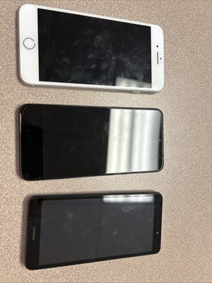 iPhone 8, Alcatel 2020, Nokia Phones