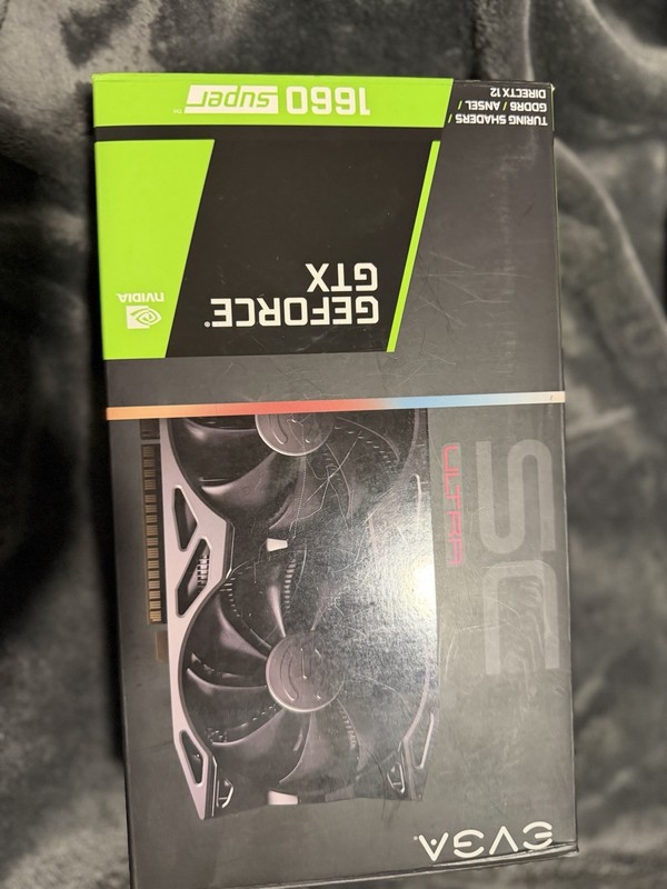 EVGA GeForce GTX 1660 SUPER SC Ultra 6GB GDDR6 Graphics Card FOR PARTS/REPAIR