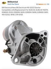 (#69) Toyota BJ42/BJ46 High Performance Replace Starter DB Electrical 410-52123