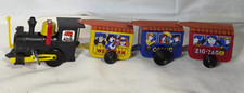 Western Express Zig Zag Comic Tin Toy Train Vintage Wind Up NOT WORKING