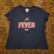 NEW Women's Indiana Fever Shirt Size 3XL 3X Fanatics WNBA Tee 22 Caitlin Clark 