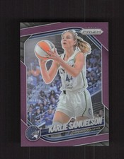 2025 Panini Prizm WNBA #102 Karlie Samuelson Purple Prizms #/149