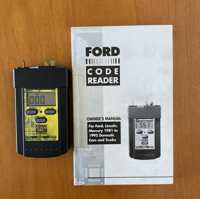Innova Ford 3145 OBD I Code Reader Domestic 1981-1995 Vehicles & Owners Manual
