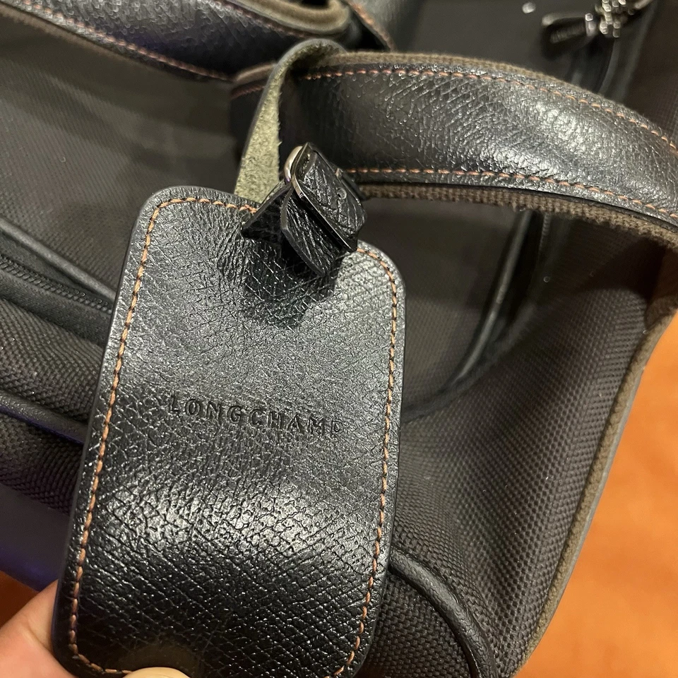 Longchamp Le Pliage Wheeled black Carry On Luggage Suitcase 22” - Image 3 of 4